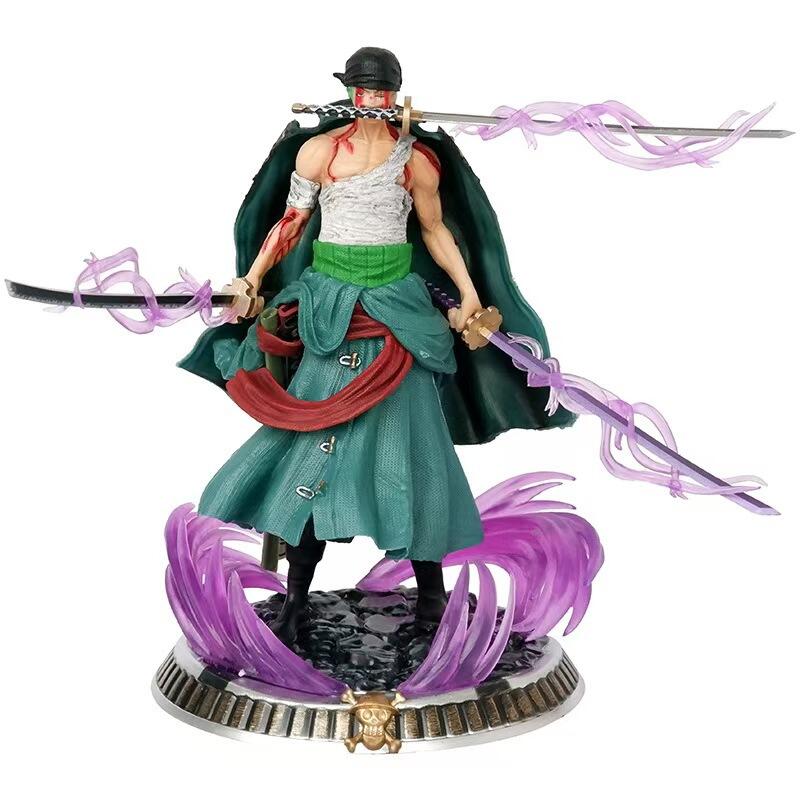 One Piece Roronoa Dream Zoro Anime Figur Sammlerfigur Kinder Jungen Spielzeug Geschenk Kinderspielzeug black