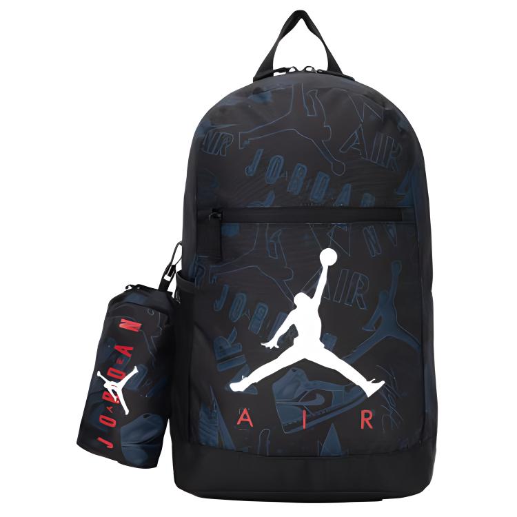 Großer Jordan Schulrucksack mit Federmäppchen, Dunkelblau, Jordan JD2433038GS-001 Medium dunkelblaue