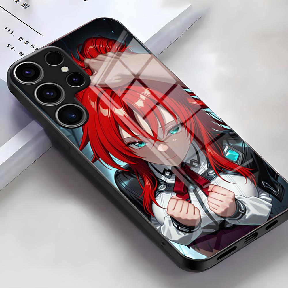High School DxD Hero Handyhülle Für Samsung S26 S25 Edge Ultra S23 S22 S21 S20 Ultra Plus S24 Fe A54 A53 A25 Glasabdeckung Samsung S24 Ultra