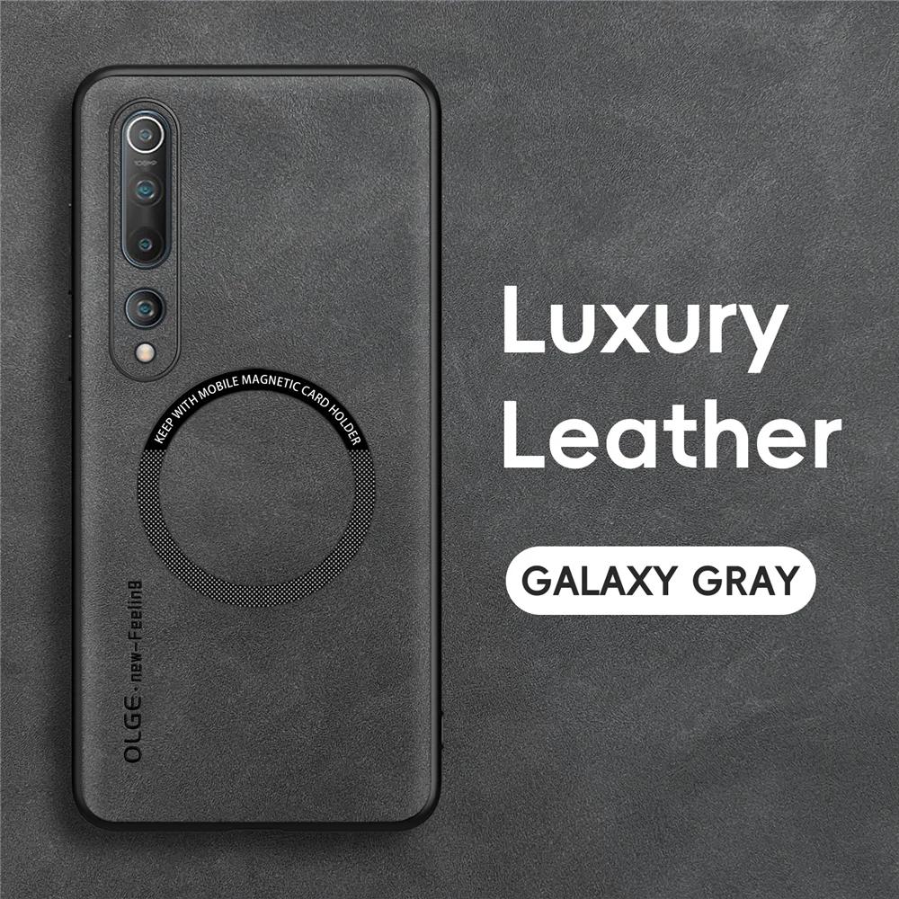 Für Xiaomi Mi 10 Magnetische Retro-Lederhülle Für Xiaomi Mi 10 Pro Mi10 Pro 5G Kabelloses Laden Handyhülle Abdeckung For Xiaomi Mi 10