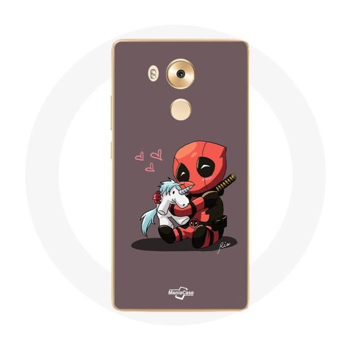 Hülle für Huawei Mate 8 DeadPool Einhorn Einhorn