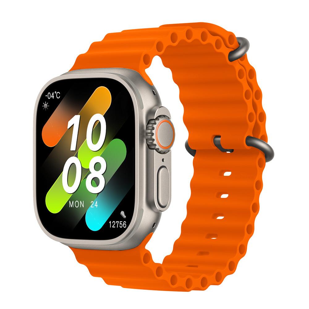HK9 ULTRA 2 MAX Smartwatch AMOLED Uhr Ultra2 ChatGPT 2.0 NFC Smartwatch für Herren Damen KI Zifferblatt Kompass