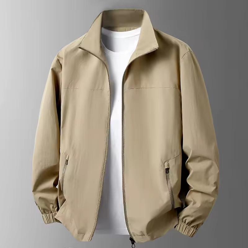 Jacke Herren Frühling Herbst Mäntel Herrenbekleidung Jacke Tragen Herren Jacke Lässig Oberbekleidung Wasserdicht Übergröße 7XL
