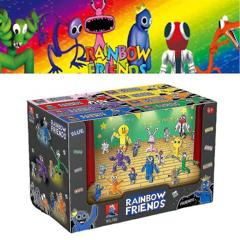 Kinder Roblox Rainbow Friends Baustein Spielzeug Bausteine Figur Zusammenbau Modell Spielzeug
