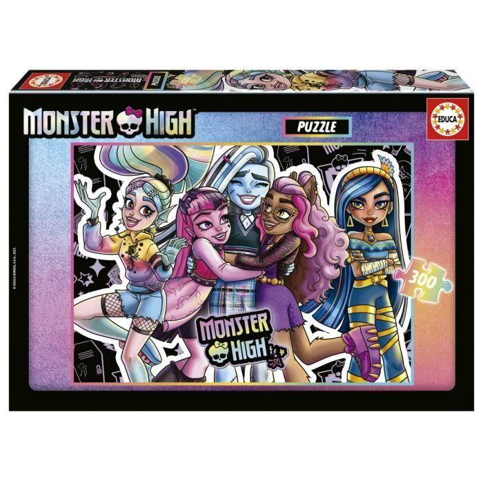 Monster High Puzzle - Educa Borras - 300 Teile - Cartoons und Comics - Weiß - Kinder - Gemischt