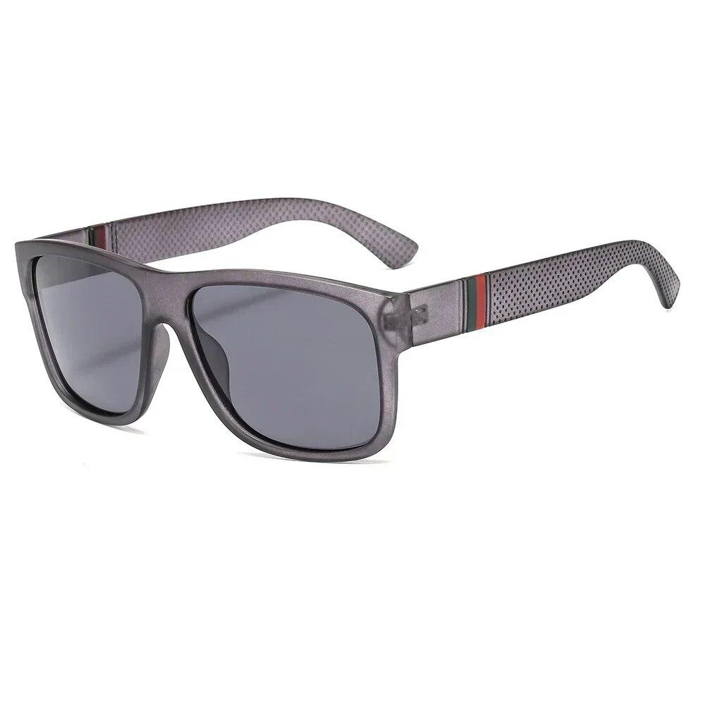 2025 Luxusmarke Polarisierte Sonnenbrille Herren High-End Outdoor Brille Fashion Square Fahren Brillen Reise Sonnenbrille UV400 graue