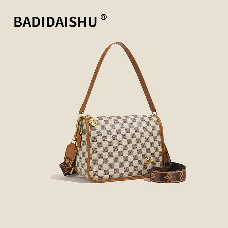 Trendige Damenhandtaschen Umhängetaschen Achseltaschen Damen Vielseitige Mode Leichter Luxus Messenger Bags gray