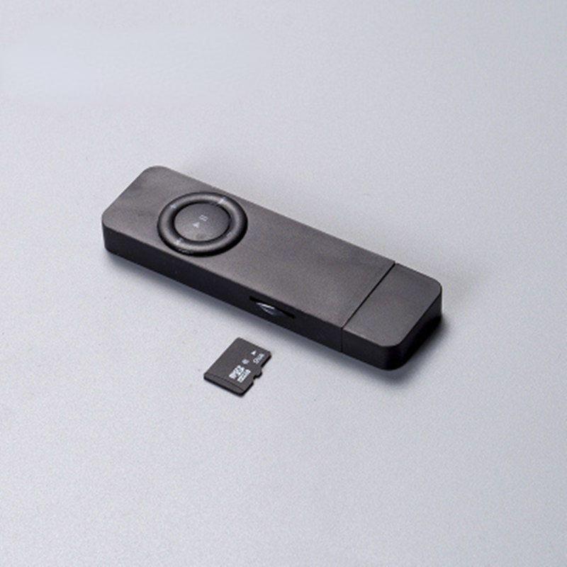 Erschwinglicher tragbarer Mini-MP3-Musikplayer für Studenten MP3+128GB Card