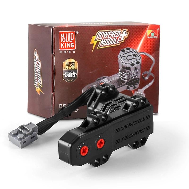 MOULD KÖNIG Auto MOC Technische Bausteine Fernbedienung Zug Auto Motor High Speed L Motor M XL Servo Motor Monster Motor