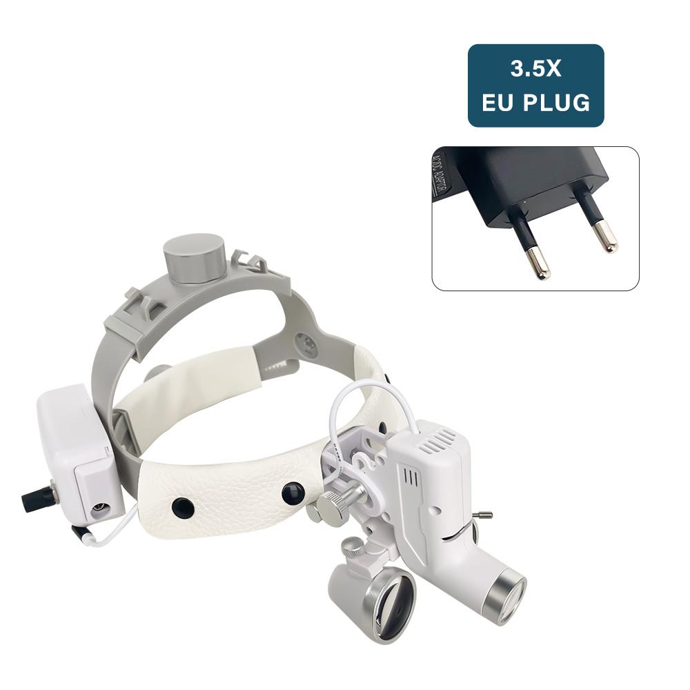 NICEDEN ENT Dental Scheinwerfer 5W LED Lampe Für Dental Lupen Chirurgische Lupen Chirurgie Licht Lampe Für Zahnarzt Medizinische Licht Zahnmedizin 3.5x