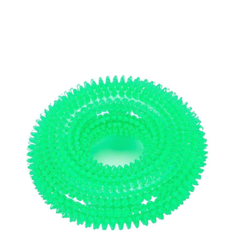 Haustierspielzeug, klingendes Spielzeug, Ball, Zahnreinigung, Backenzahn, Hundespielzeug, Chihuahua-Spielzeug, Hundezubehör, Hundespielzeug für große Hunde S grün