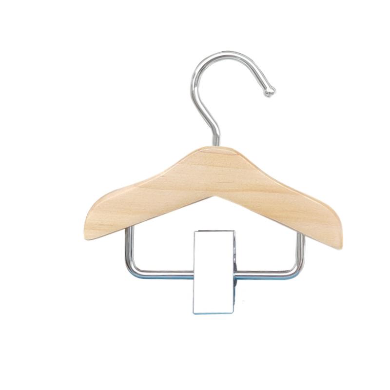 Kleiner Kleiderbügel aus Holz für Haustiere, Kleiderständer, Wäscheständer, kleiner Kleiderbügel, Kleiderbügel, Mini-Kleiderbügel für Haustiere für Katzen und Hunde