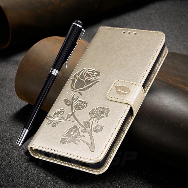Ledertasche für Samsung Galaxy A12 Abdeckung Rose Blume magnetische Flip Brieftasche Fall auf für Samsung A12 5G Telefon Fällen für Samsung A 12 Abdeckung Fundas coque Samsung Galaxy A12 5G gold