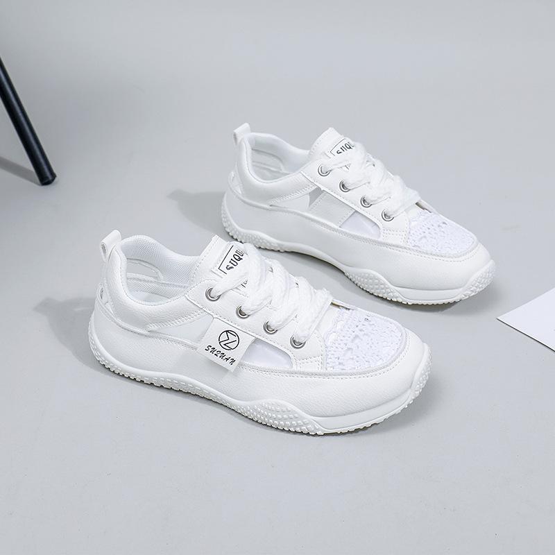 Damenschuhe Neue Schuhe Dad-Schuhe Damenschuhe S Atmungsaktiver Casual-Sneaker Damenschuhe 40 weiß