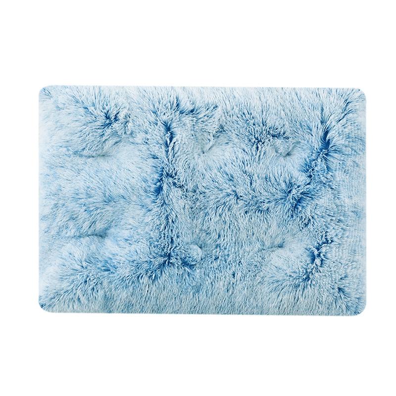Haustiermatte Hundematte Katzenstreu Hundestreu Plüsch Winter Warmes Hundebett Haustier Hundematte Katzenbett für Haustiere XS-45X30CM