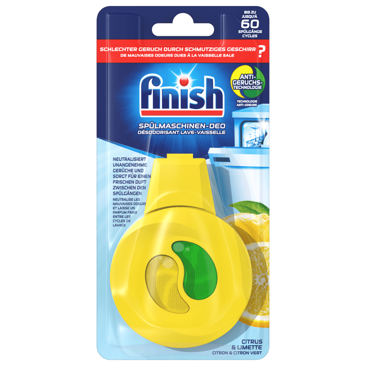 Finish Spülmaschinen-Deo Citrus & Limone 1 Stück