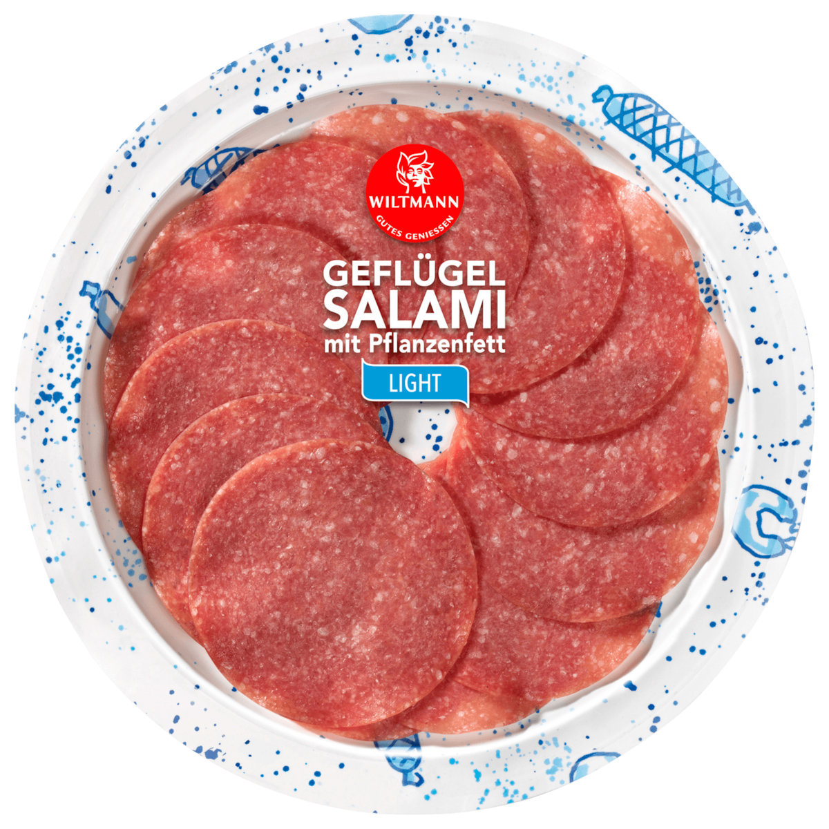 Wiltmann Geflügel-Salami light 50g