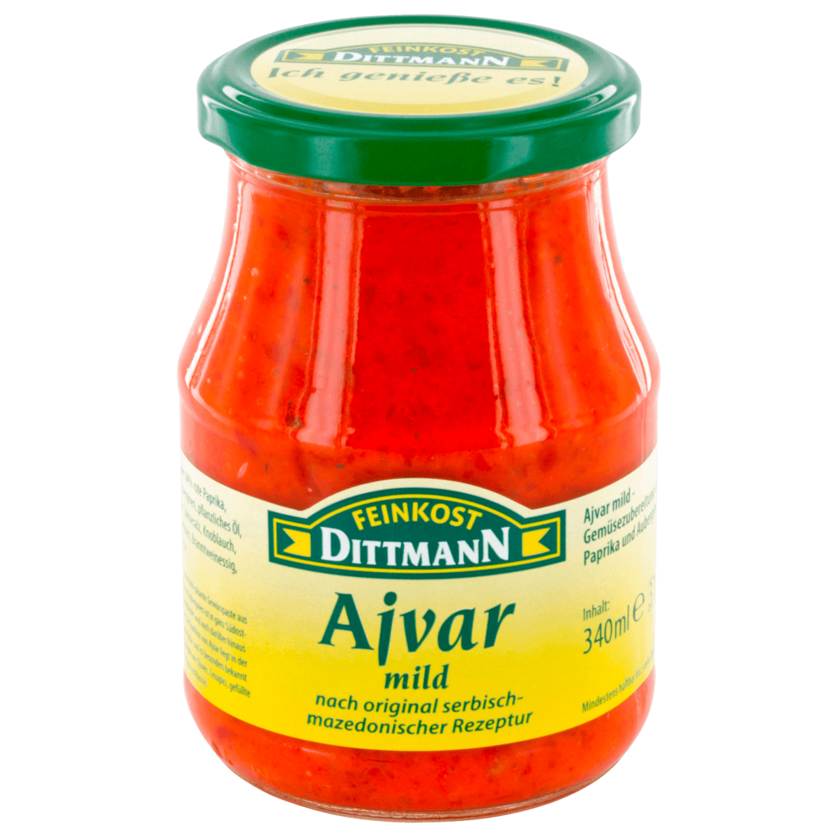 Feinkost Dittmann Ajvar mild 340ml