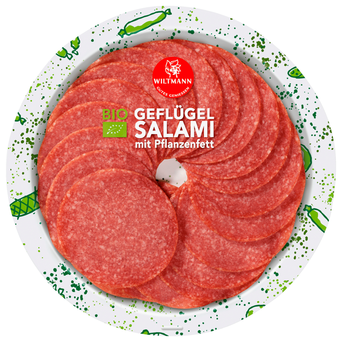 Wiltmann Bio-Geflügel-Salami 80g