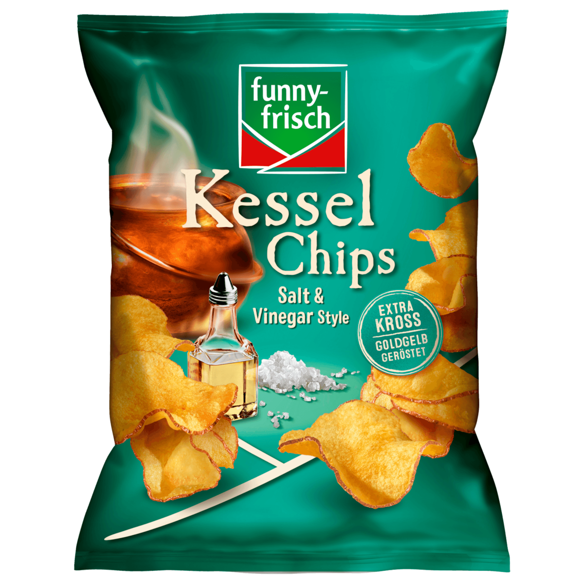 Funny-frisch Kessel Chips Salt & Vinegar 120g