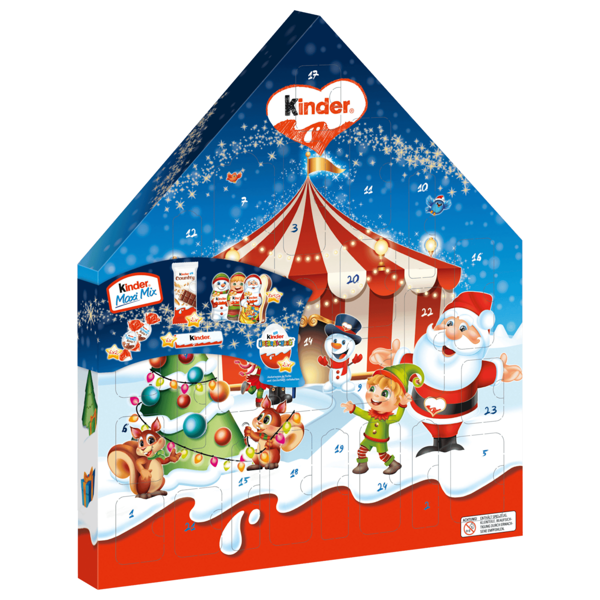 Kinder Maxi Mix Adventskalender 351g