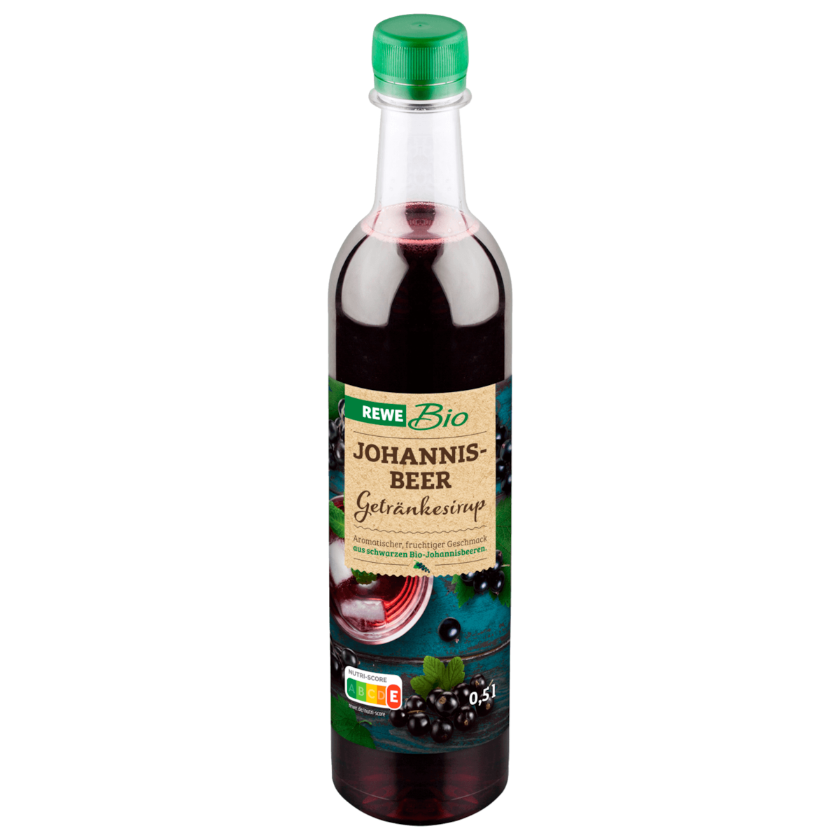 REWE Bio Cassis Sirup 0,5l