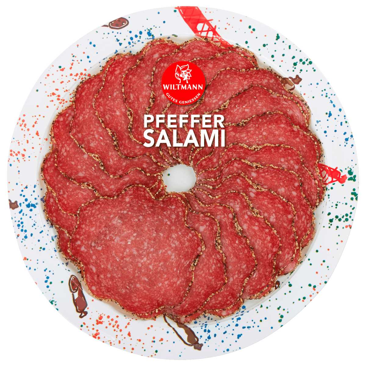 Wiltmann Pfeffer Salami 80g