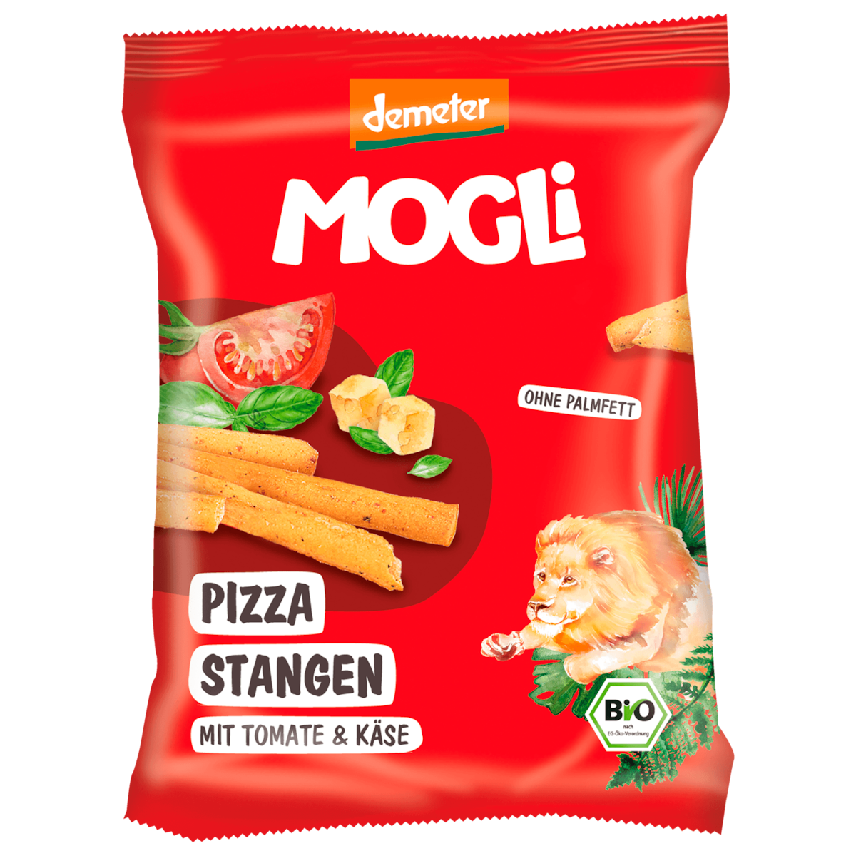 Mogli Bio Demeter Pizza Stangen Käse & Olivenöl 75g