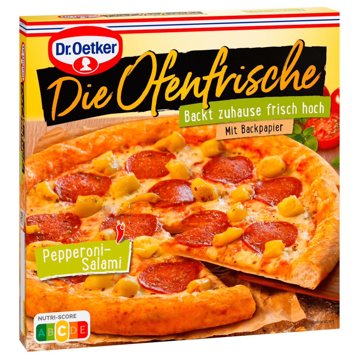 Dr. Oetker Die Ofenfrische Pizza Pepperoni-Salami 415g