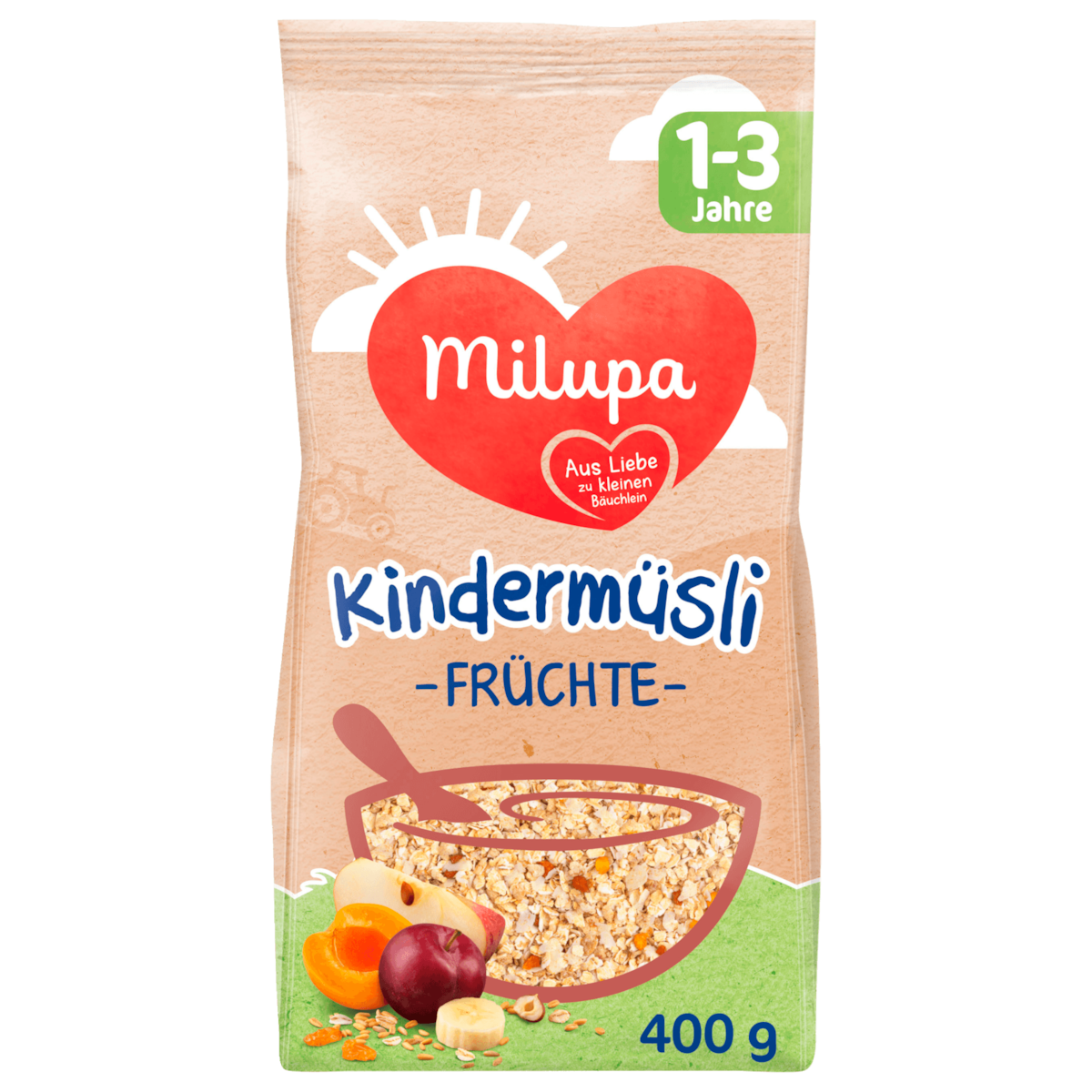 Milupa Kindermüsli Früchte 1-3 Jahre 400g