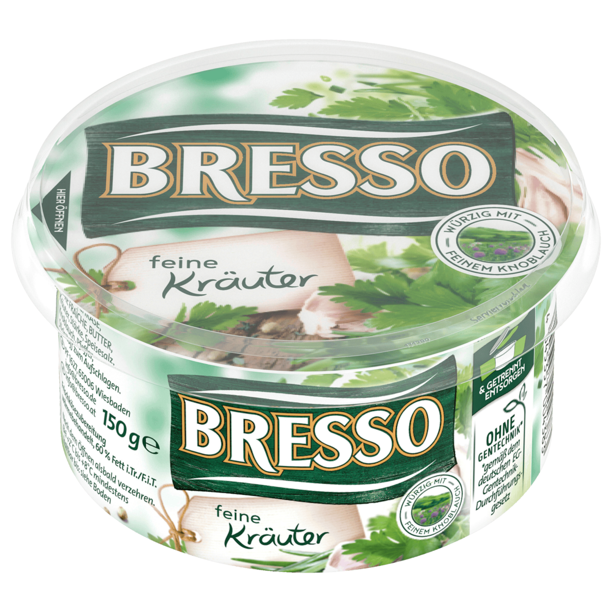 Bresso Frischkäse Feine Kräuter 150g