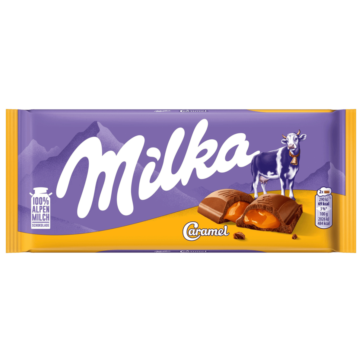Milka Schokolade Caramel 100g