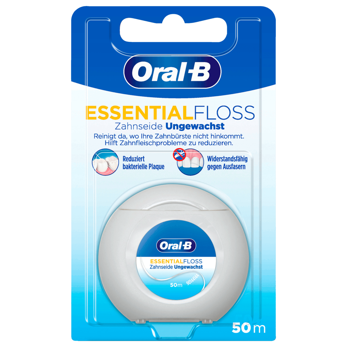 Oral-B Essential Floss Zahnseide ungewachst 50m