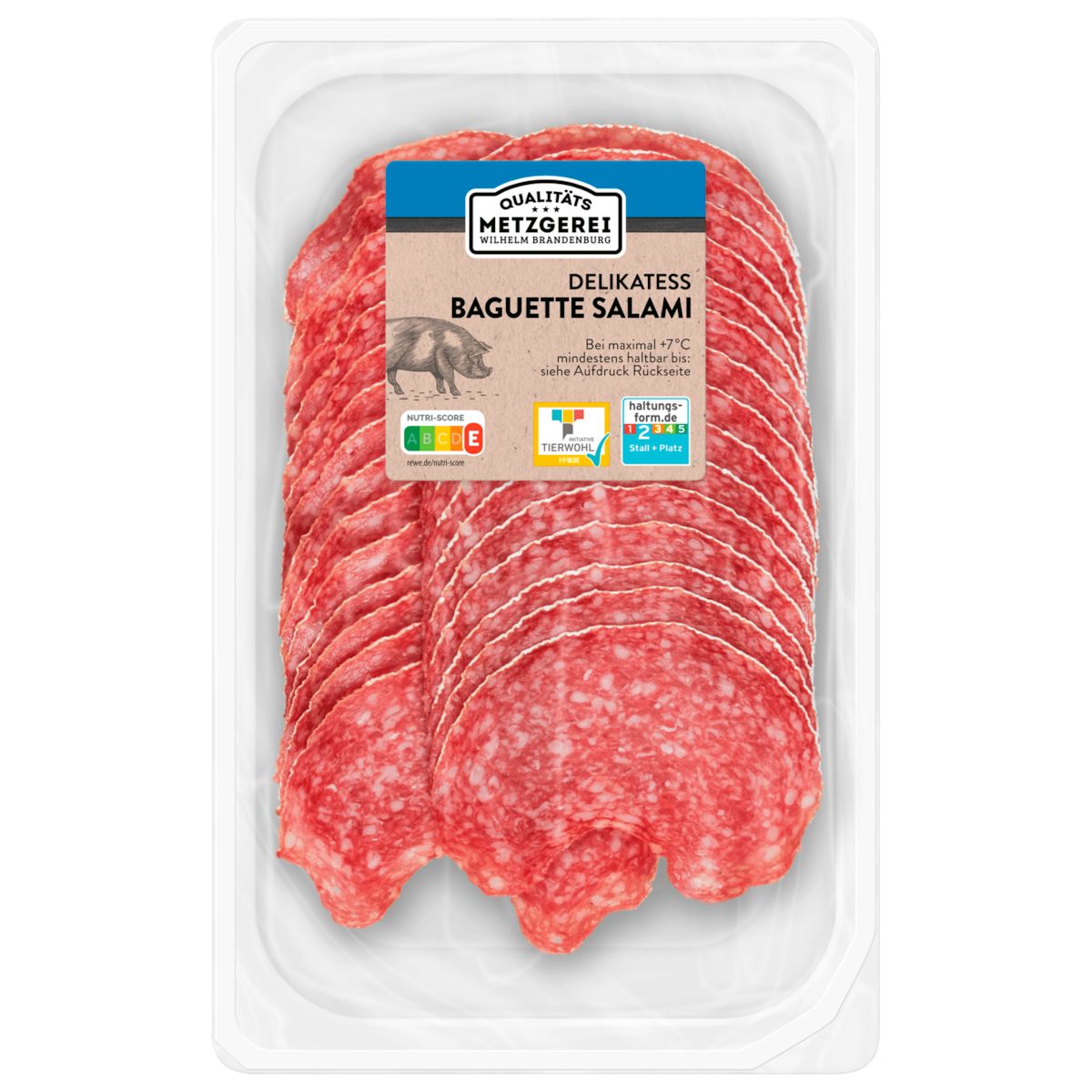 Wilhelm Brandenburg Baguette-Salami 1a 80g