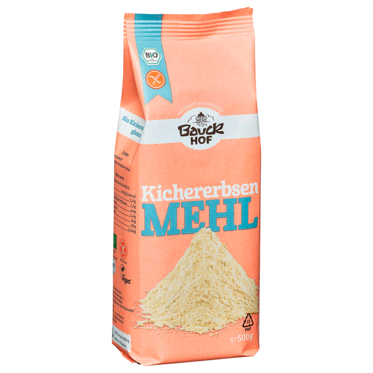 Bauckhof Bio Kichererbsen Mehl 500g