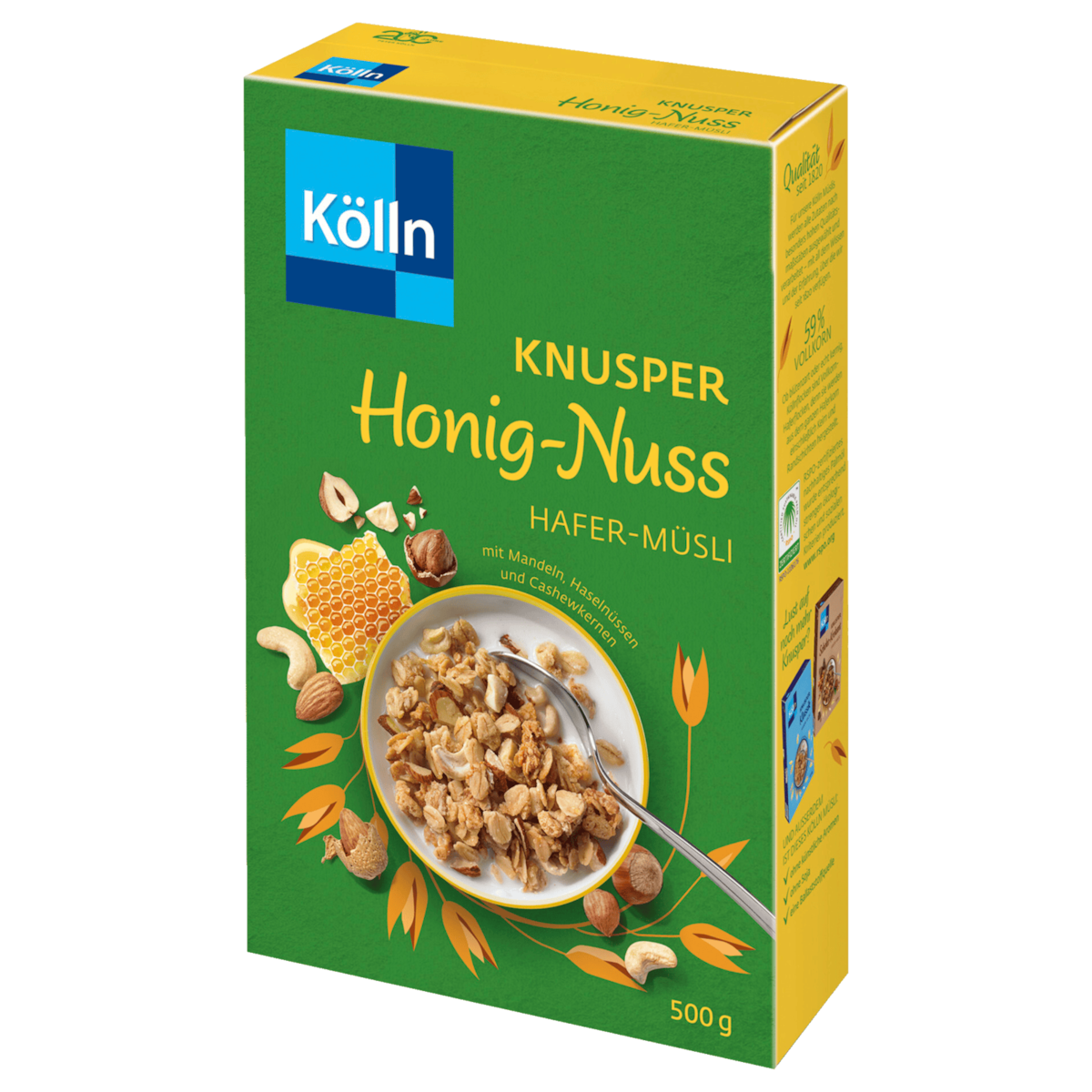 Kölln Müsli Knusper Honig-Nuss 500g