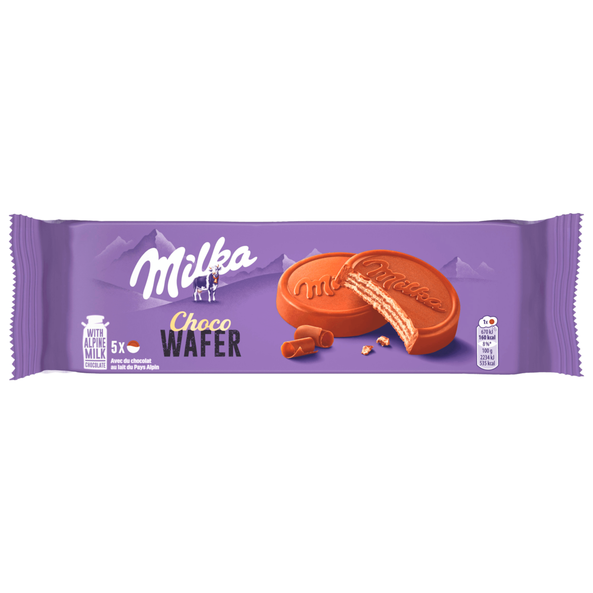 Milka Kekswaffel Choco Wafer 150g