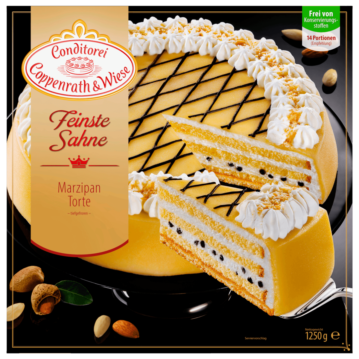 Coppenrath & Wiese Sahne-Marzipan-Torte 1,25kg
