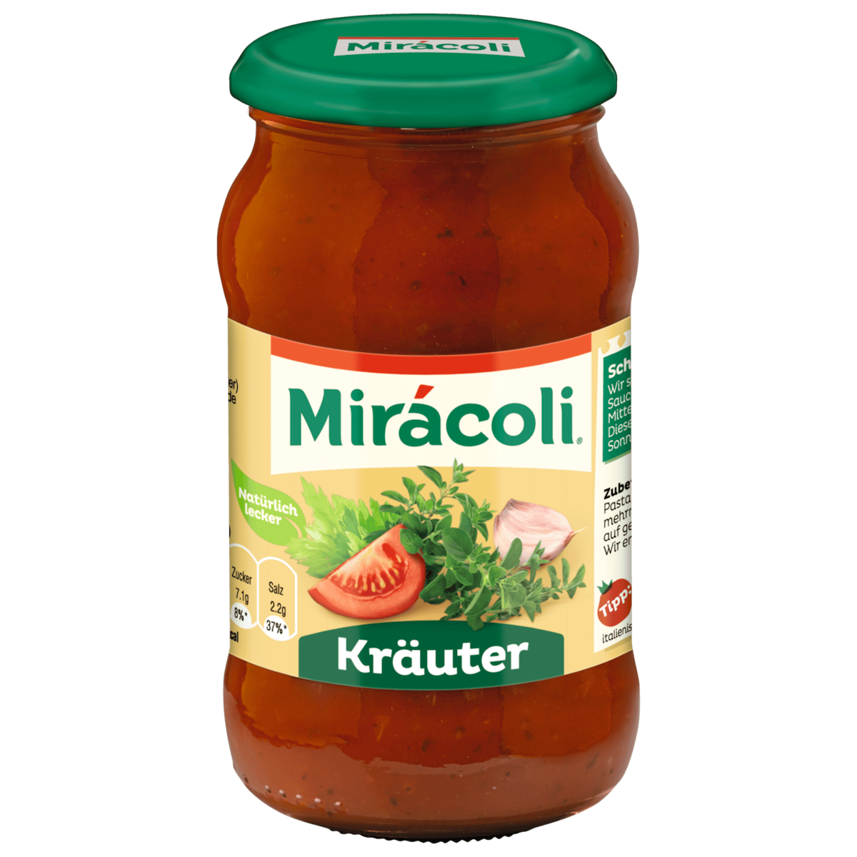 Mirácoli Pasta-Sauce Tomate-Kräuter 400g