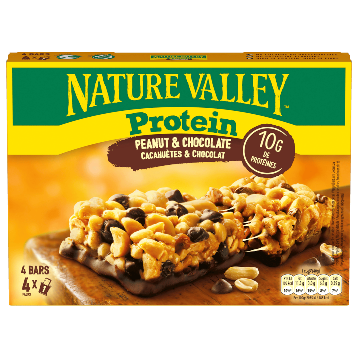 Nature Valley Proteinriegel Erdnuss & Schokolade 4X40g