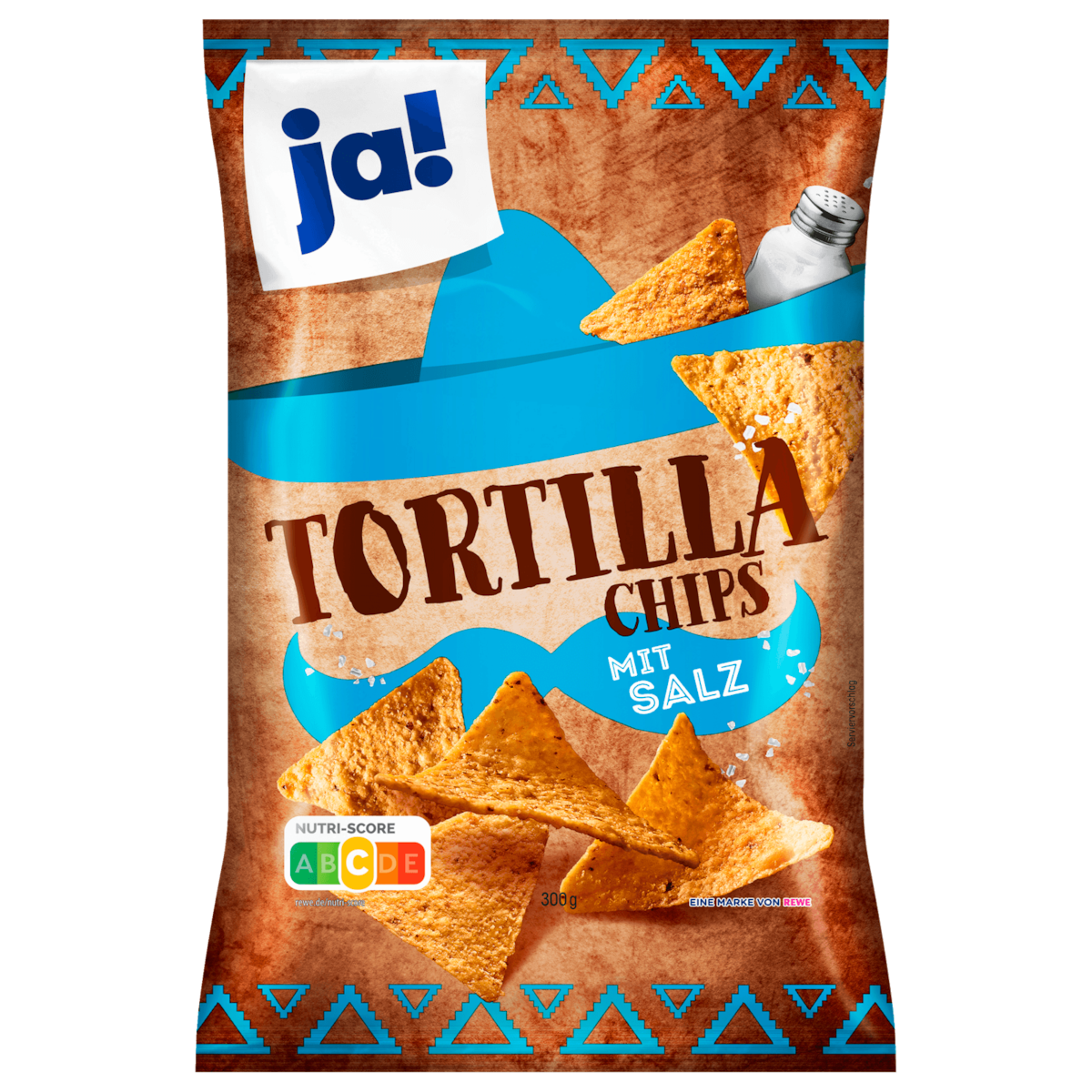 ja! Tortilla Chips mit Salz 300g