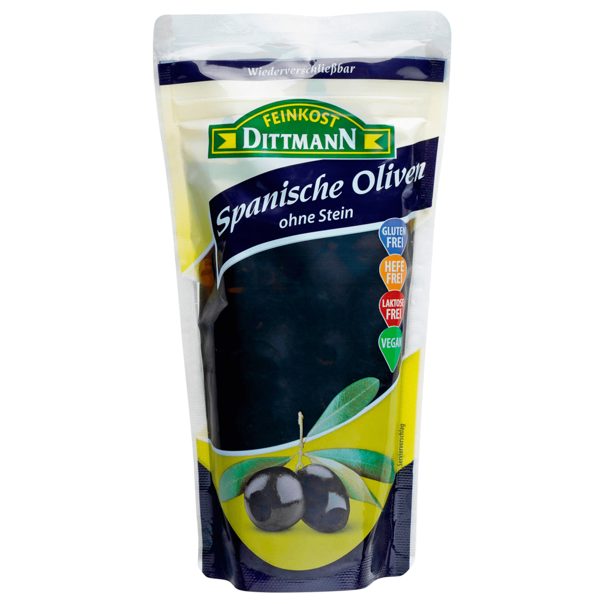 Feinkost Dittmann Spanische Oliven ohne Stein 125g