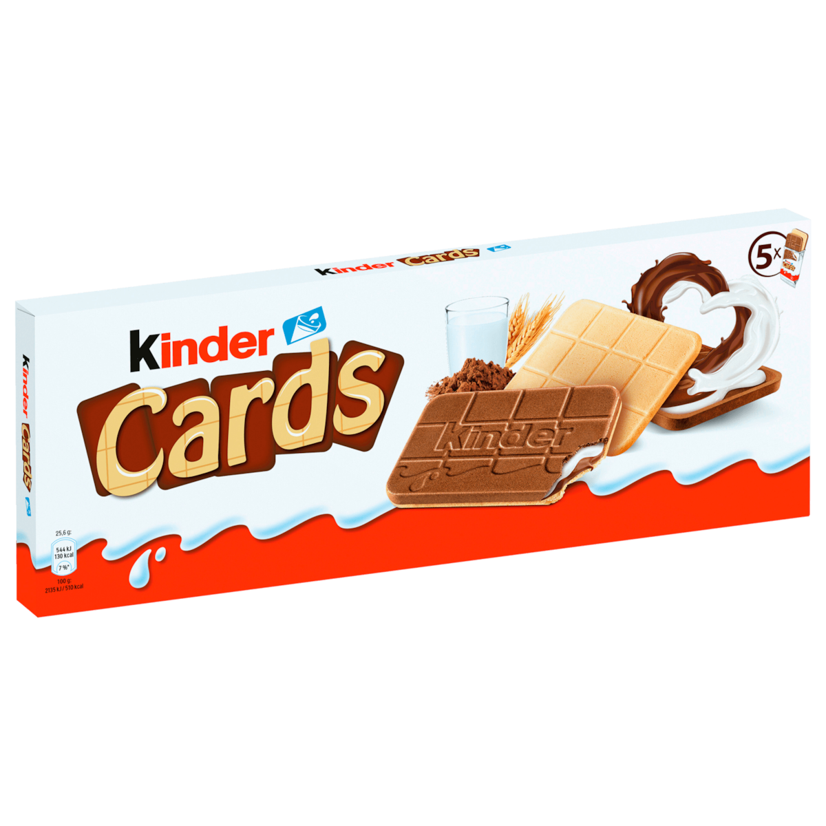 kinder Cards Kekse 5 Stück 128g