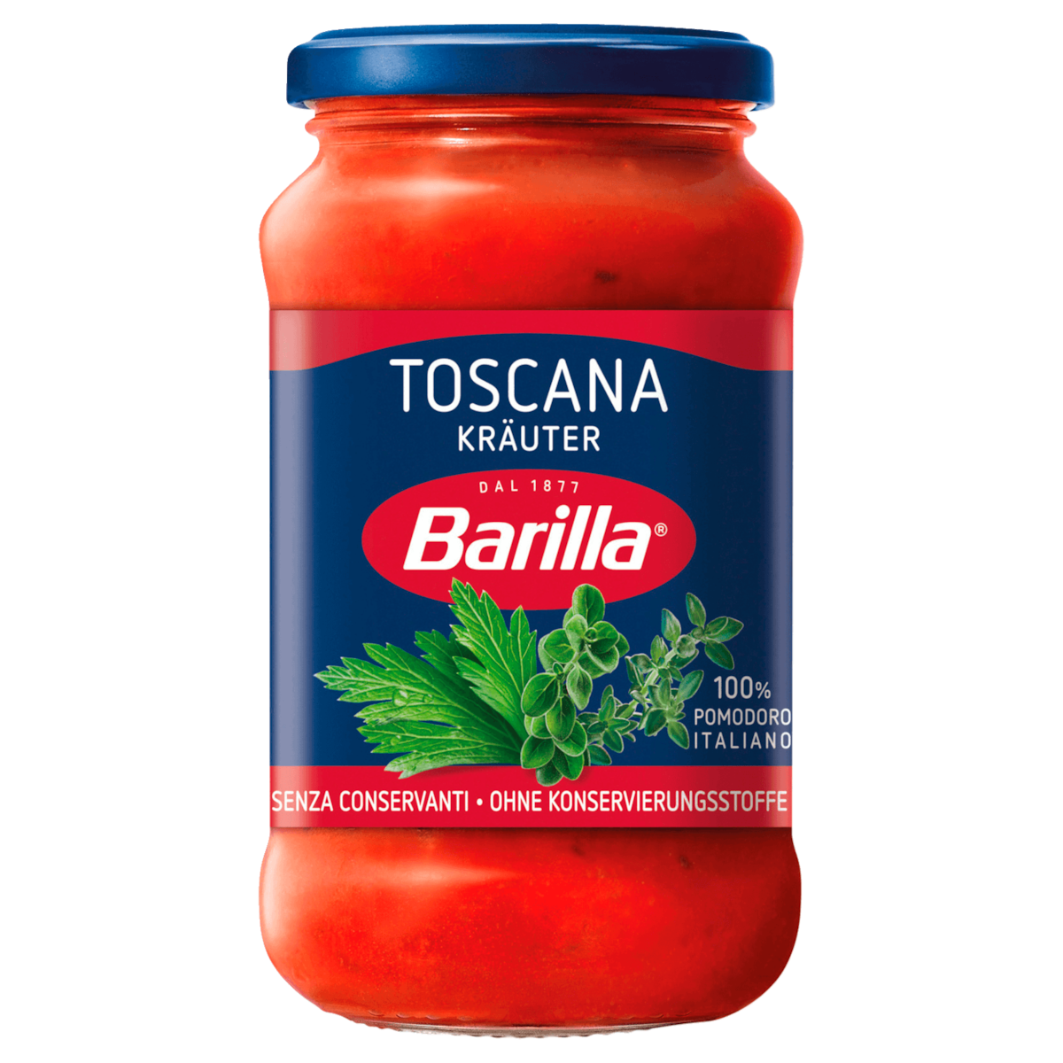 Barilla Pastasauce Toscana Kräuter 400g