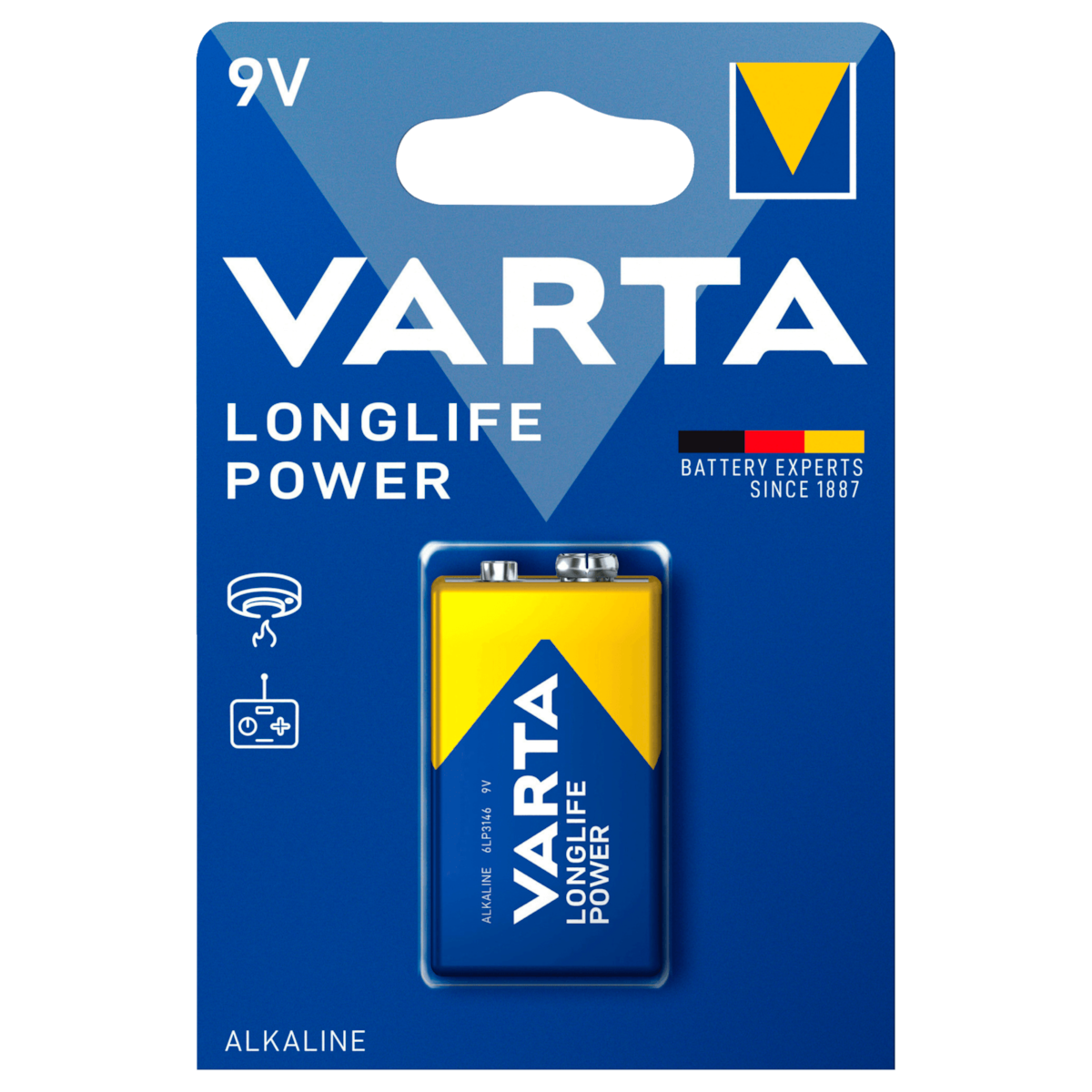 Varta Batterie Longlife Power E-Block 9V