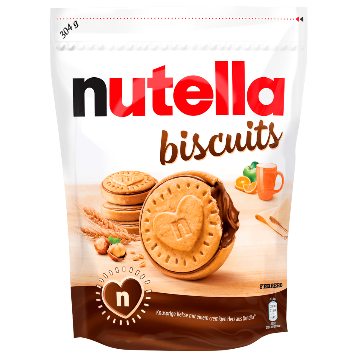 nutella Biscuits Kekse 304g