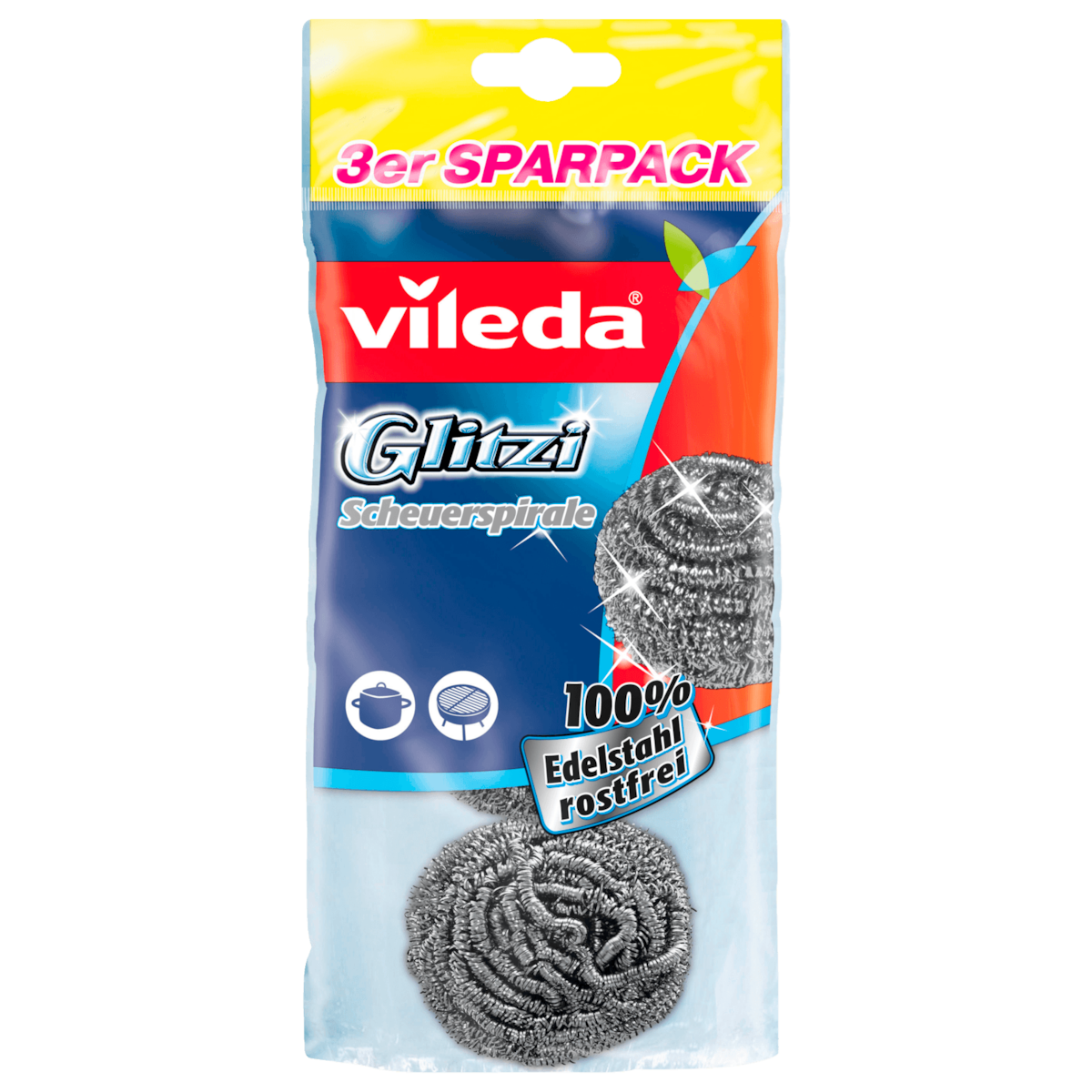 Vileda Glitzi Scheuerspirale 3 Stück