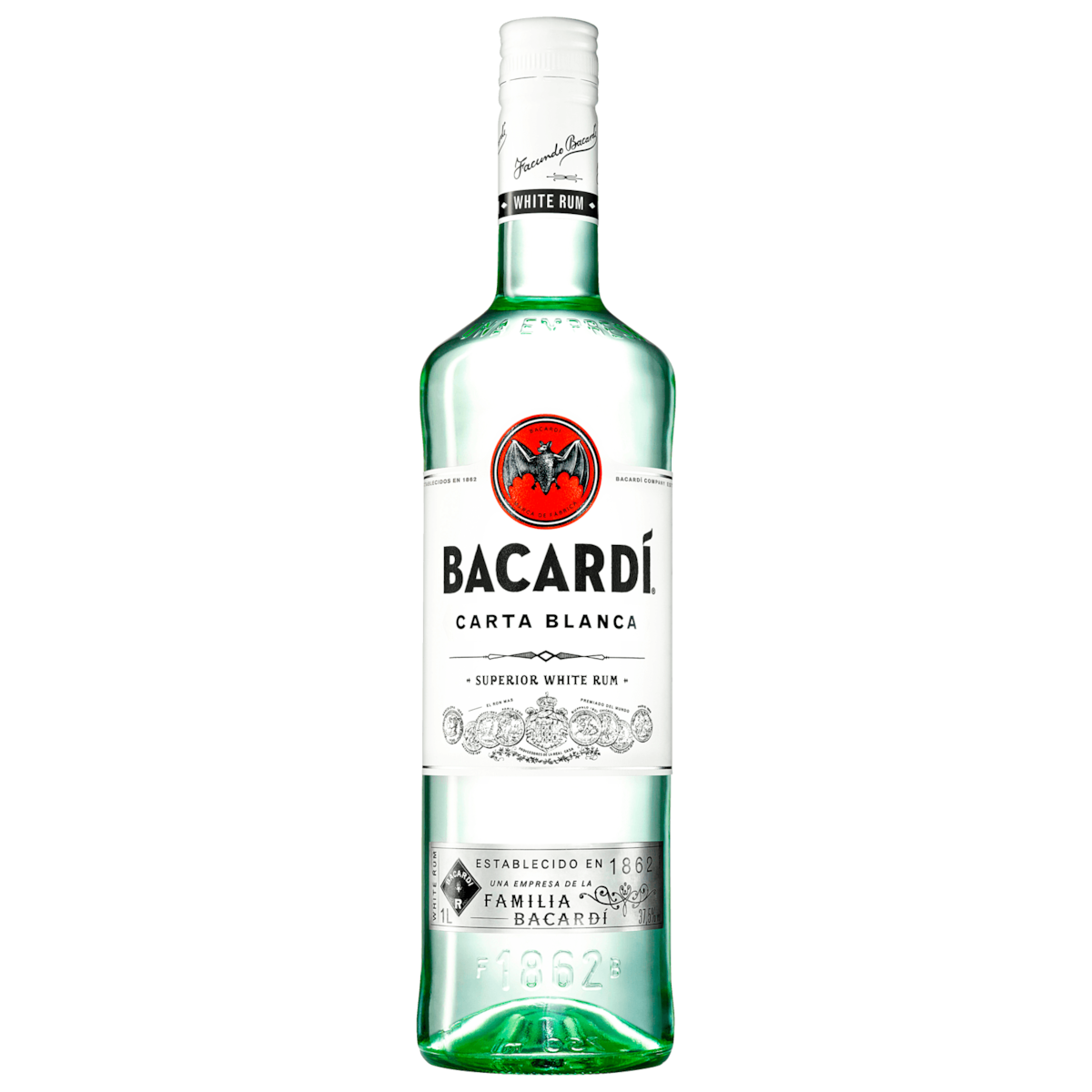 Bacardi Carta Blanca Rum 1l