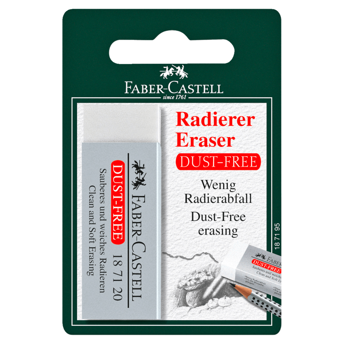 Faber-Castell Radierer Dust-Free