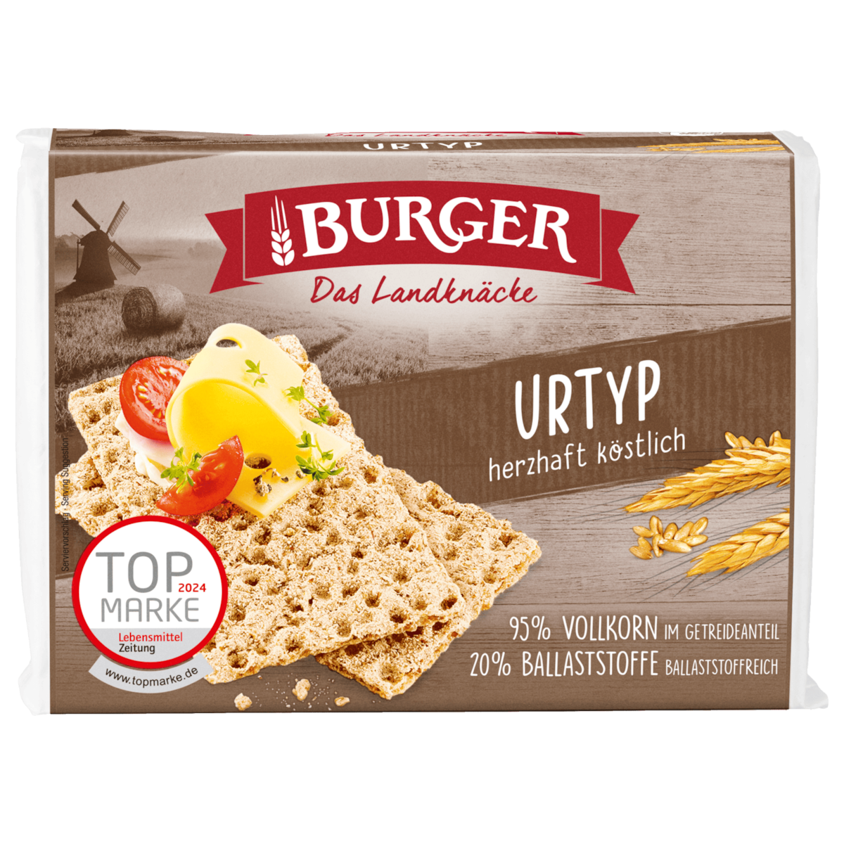 Burger Urtyp Knäckebrot 250g